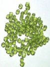 100 4mm Faceted Olive
